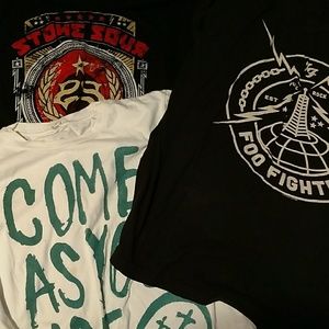 Band t-shirts
